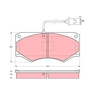 TRW Brake Pads GDB1248 - Brake Pads