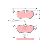 TRW Brake Pads GDB1258 - Brake Pads