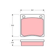 TRW Brake Pads GDB126 - Brake Pads