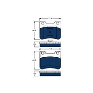 TRW Brake Pads GDB1279BTE - Brake Pads