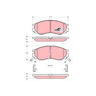 TRW Brake Pads GDB1286 - Brake Pads
