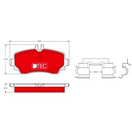 TRW Brake Pads GDB1293DTE - Brake Pads