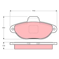TRW Brake Pads GDB1299 - Brake Pads