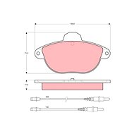 TRW Brake Pads GDB1301 - Brake Pads