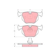 TRW Brake Pads GDB1304 - Brake Pads