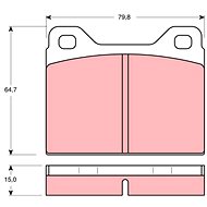 TRW Brake Pads GDB131 - Brake Pads