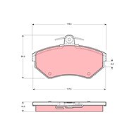 TRW Brake Pads GDB1312 - Brake Pads