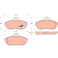 TRW Brake Pads GDB1319 - Brake Pads