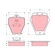 TRW Brake Pads GDB1323 - Brake Pads