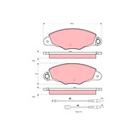 TRW Brake Pads GDB1336 - Brake Pads