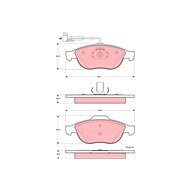 TRW Brake Pads GDB1337 - Brake Pads