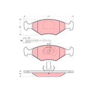 TRW Brake Pads GDB1340 - Brake Pads