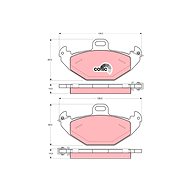 TRW Brake Pads GDB1353 - Brake Pads