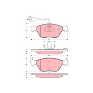 TRW Brake Pads GDB1362 - Brake Pads