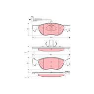 TRW Brake Pads GDB1364 - Brake Pads