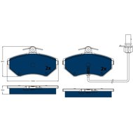TRW Brake Pads GDB1366BTE - Brake Pads