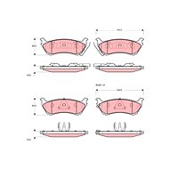 TRW Brake Pads GDB1379 - Brake Pads