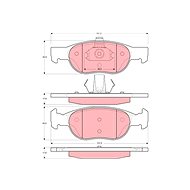 TRW Brake Pads GDB1382 - Brake Pads