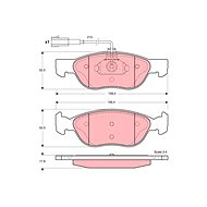 TRW Brake Pads GDB1387 - Brake Pads