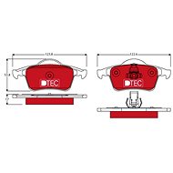 TRW Brzdové destičky GDB1389DTE - Brake Pads
