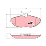 TRW Brake Pads GDB1398 - Brake Pads