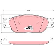 TRW Brake Pads GDB1401 - Brake Pads