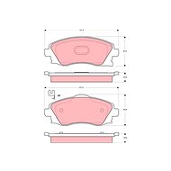 TRW Brzdové destičky GDB1411 - Brake Pads