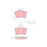 TRW Brake Pads GDB1417 - Brake Pads