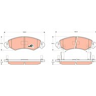 TRW Brzdové destičky GDB1420 - Brake Pads