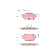 TRW Brake Pads GDB1427 - Brake Pads