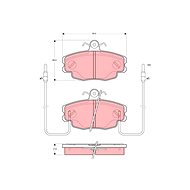 TRW Brake Pads GDB1428 - Brake Pads