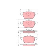 TRW Brake Pads GDB1429 - Brake Pads