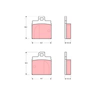 TRW Brake Pads GDB143 - Brake Pads