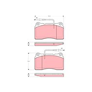TRW Brake Pads GDB1431 - Brake Pads