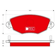 TRW Brake Pads GDB1434DTE - Brake Pads