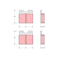 TRW Brake Pads GDB144 - Brake Pads