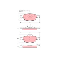 TRW Brake Pads GDB1441 - Brake Pads