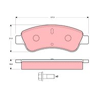 TRW Brake Pads GDB1462 - Brake Pads