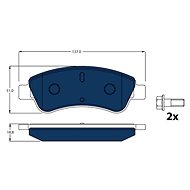 TRW Brake Pads GDB1463BTE - Brake Pads