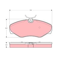 TRW Brake Pads GDB1466 - Brake Pads