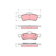 TRW Brake Pads GDB1477 - Brake Pads