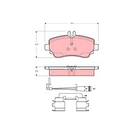 TRW Brake Pads GDB1480 - Brake Pads