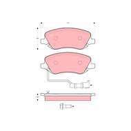 TRW Brake Pads GDB1489 - Brake Pads