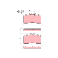 TRW Brake Pads GDB1506 - Brake Pads