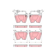 TRW Brake Pads GDB1507 - Brake Pads