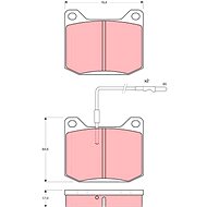 TRW Brake Pads GDB151 - Brake Pads