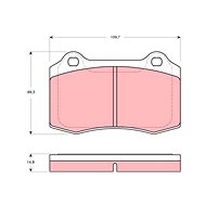TRW Brake Pads GDB1513 - Brake Pads