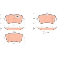 TRW Brake Pads GDB1514 - Brake Pads