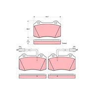 TRW Brake Pads GDB1519 - Brake Pads