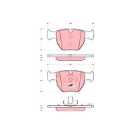 TRW Brake Pads GDB1526 - Brake Pads